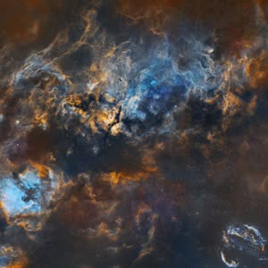 Mosaico de Cygnus SHO